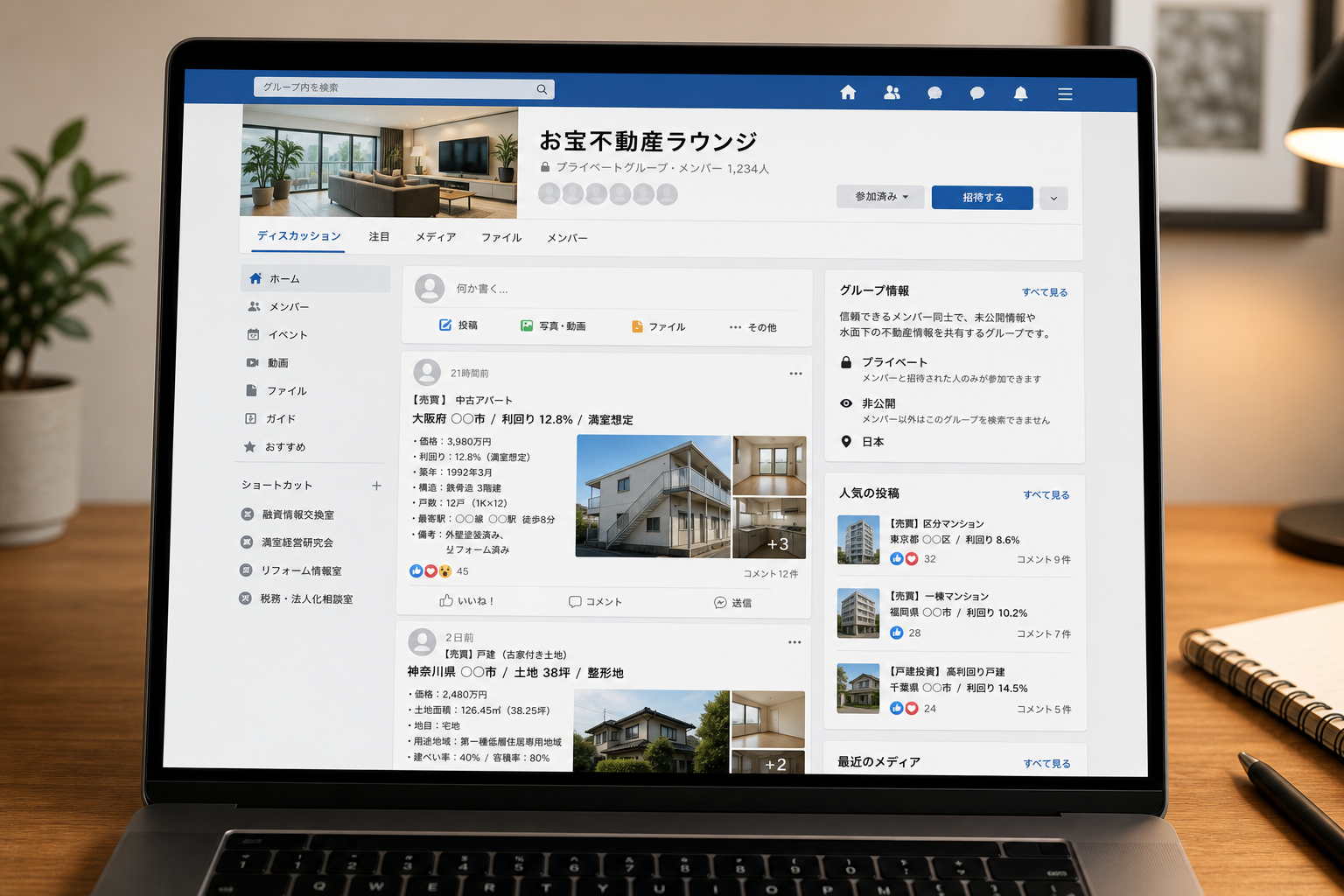 お宝不動産ラウンジのイメージ